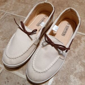 Lincoln Outfitters White Flats Sneaker Men Size 10 Casual Travel